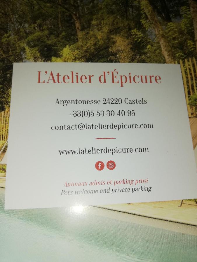Boutique-Hotel Restaurant L'Atelier D'Epicure Logis Castels Luaran gambar
